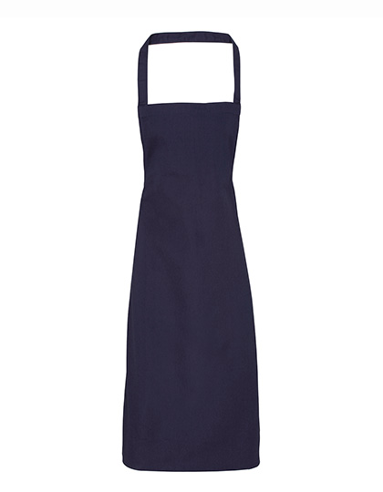 Premier Workwear Organic Cotton Bib Apron (No Pocket)