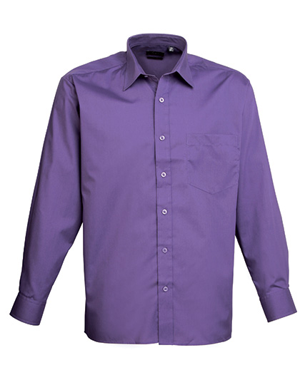 Premier Workwear Men´s Poplin Long Sleeve Shirt Premier Workwear Men´s Poplin Long Sleeve Shirt