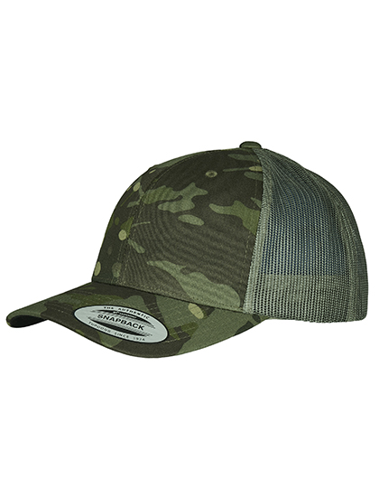 FLEXFIT Retro Trucker Multicam Cap FLEXFIT Retro Trucker Multicam Cap