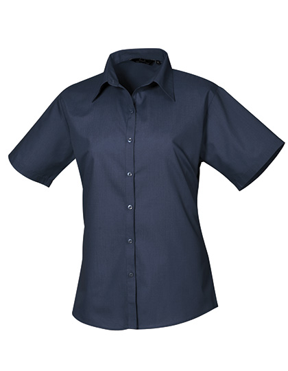 Premier Workwear Women´s Poplin Short Sleeve Blouse Premier Workwear Women´s Poplin Short Sleeve Blouse
