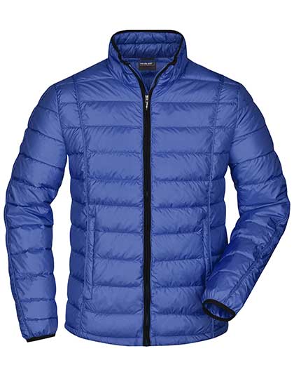 James&Nicholson Men´s Quilted Down Jacket