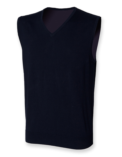Henbury Men´s Lightweight Sleeveless V-Neck Jumper Henbury Men´s Lightweight Sleeveless V-Neck Jumper
