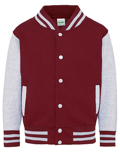 Just Hoods Kids´ Varsity Jacket Just Hoods Kids´ Varsity Jacket