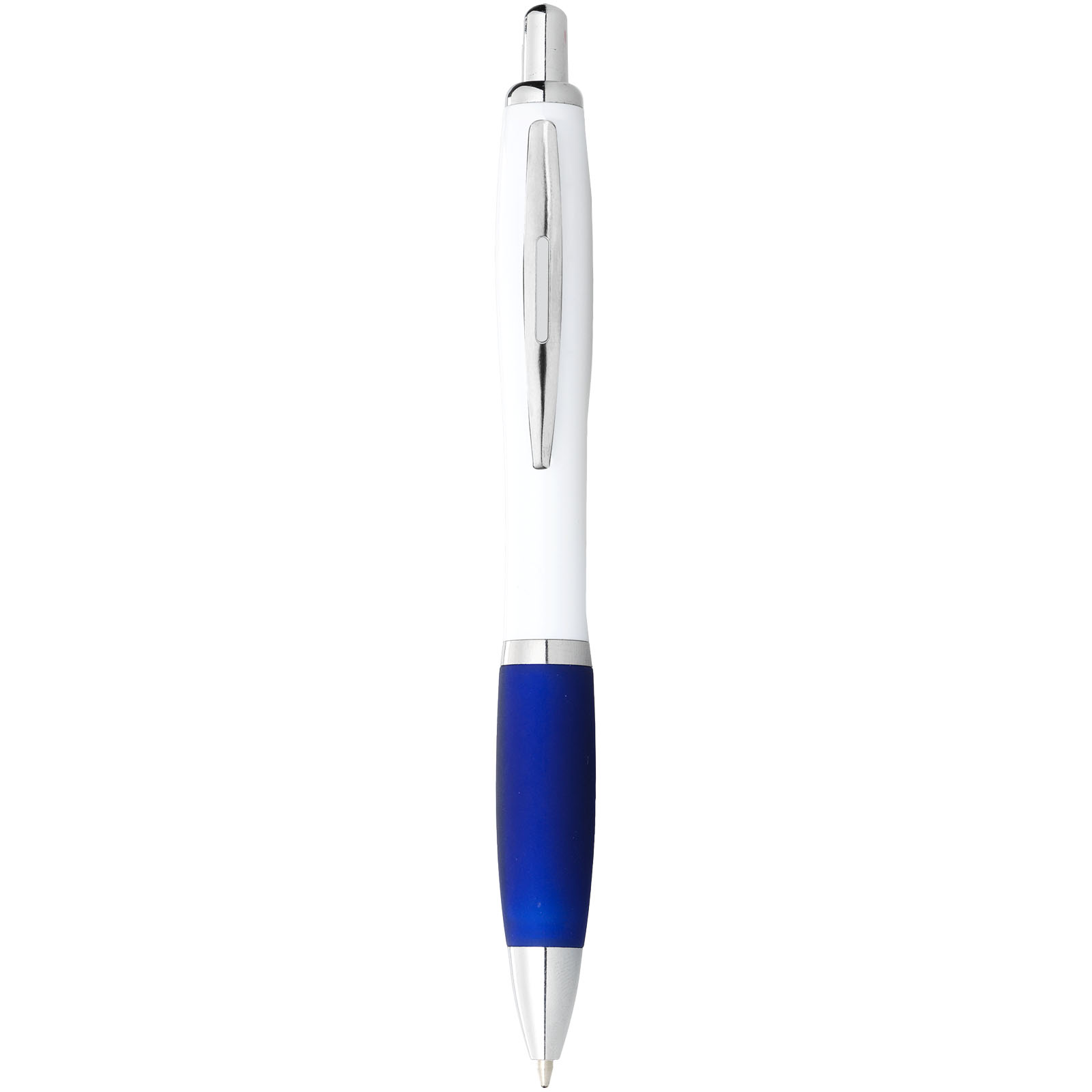 Nash Kugelschreiber weiß mit farbigem Griff