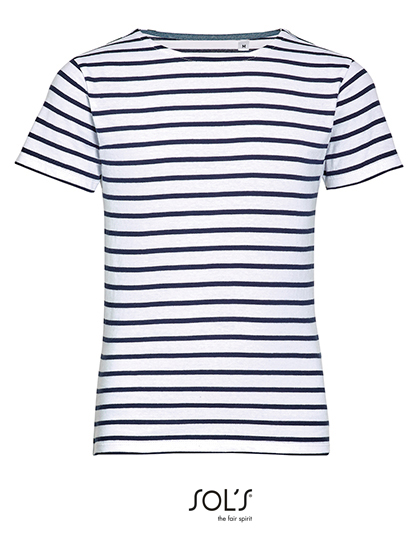 SOL´S Kids´ Round Neck Striped T-Shirt Miles