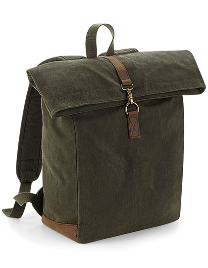 Quadra Heritage Waxed Canvas Backpack Quadra Heritage Waxed Canvas Backpack