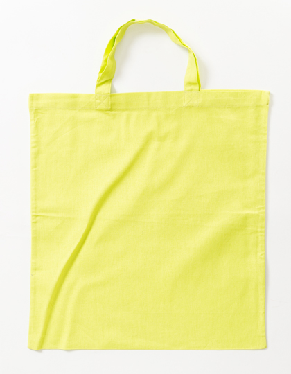 Printwear Cotton Bag Colored Short Handles