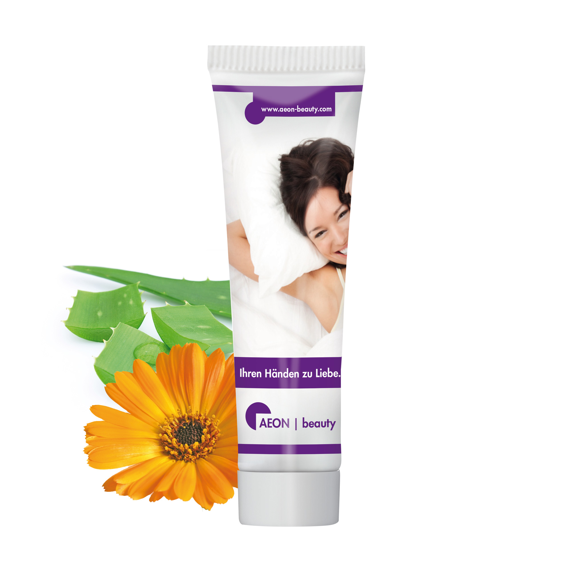 20 ml Tube. weiß - Handbalsam Ringelblume - Aloe Vera - RealityPrint 20 ml Tube. weiß - Handbalsam Ringelblume - Aloe Vera - RealityPrint