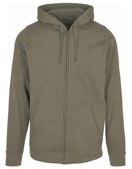 Build Your Brand Basic Basic Zip Hoody
