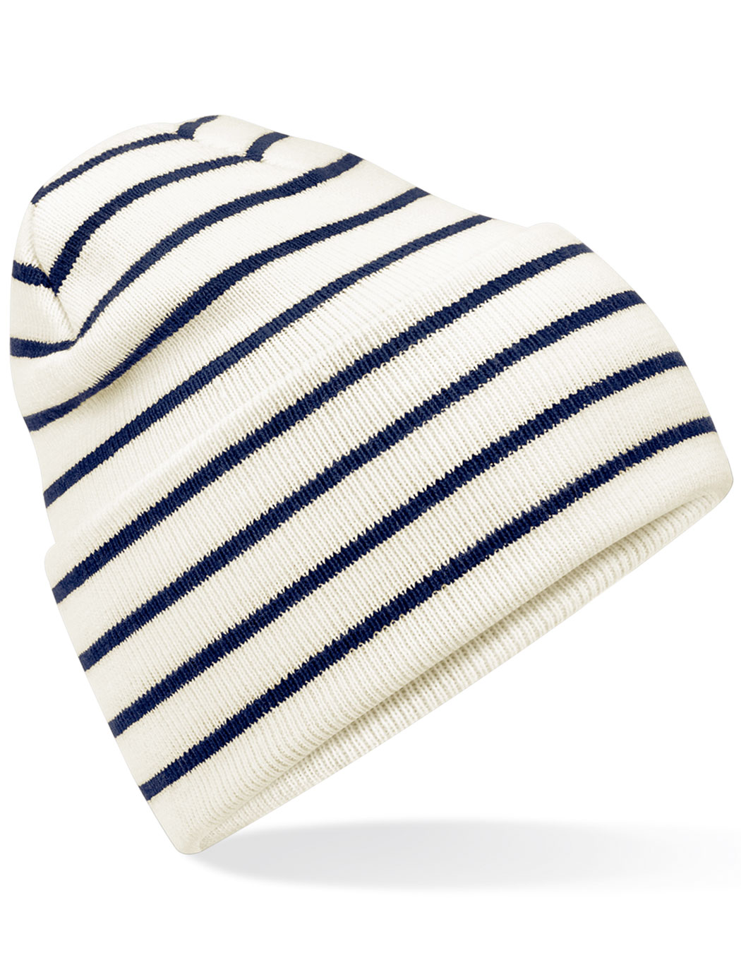 Beechfield Original Deep Cuffed Striped Beanie