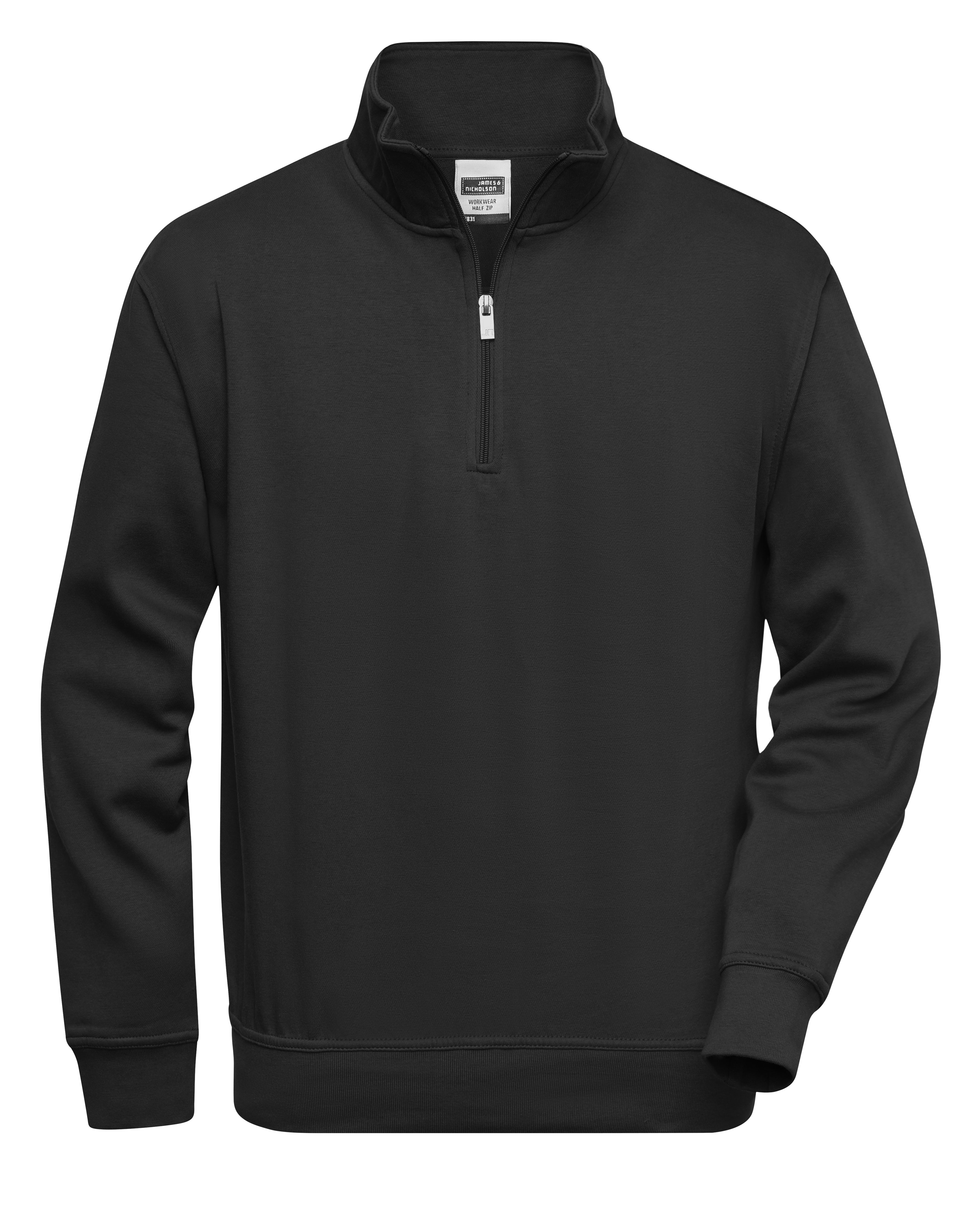 James&Nicholson Workwear Half Zip Sweat James&Nicholson Workwear Half Zip Sweat