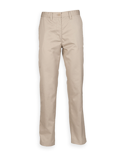 Henbury Ladies´ 65'35 Poly'Cotton Chino Henbury Ladies´ 65'35 Poly'Cotton Chino