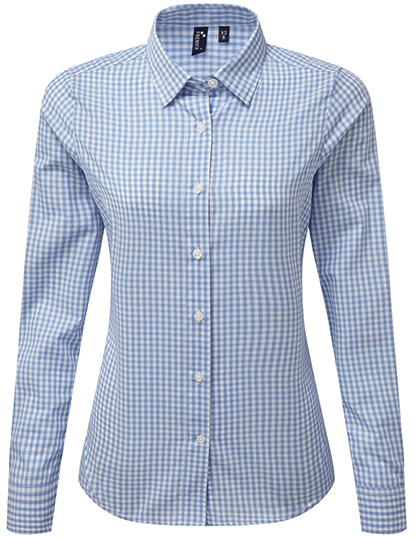Premier Workwear Women´s Maxton Check Long Sleeve Shirt Premier Workwear Women´s Maxton Check Long Sleeve Shirt