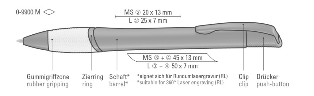 OPERA M Druckkugelschreiber