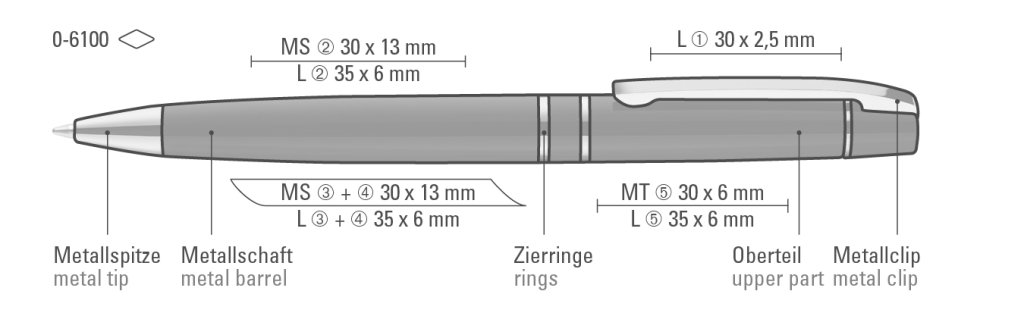 VIPOLINO Drehkugelschreiber