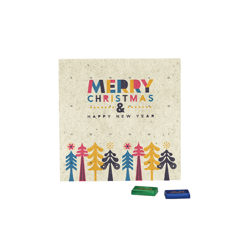 Täfelchen Adventskalender Graspapier Lindt Schokotäfelchen Täfelchen Adventskalender Graspapier Lindt Schokotäfelchen