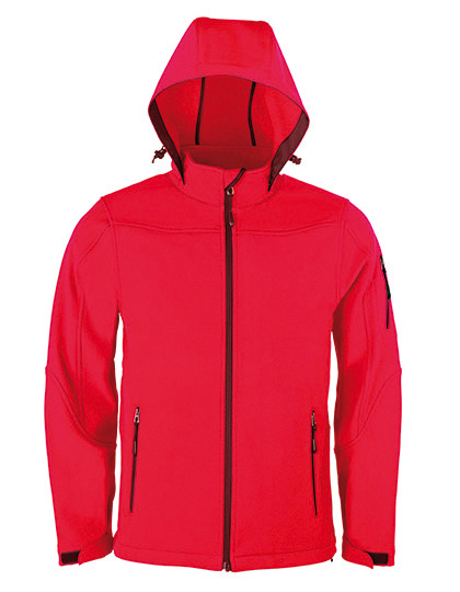 HRM Men´s Hooded Soft-Shell Jacket HRM Men´s Hooded Soft-Shell Jacket