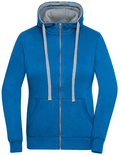 James&Nicholson Ladies´ Lifestyle Zip-Hoody