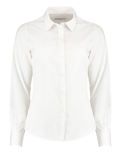 Kustom Kit Women´s Tailored Fit Poplin Shirt Long Sleeve