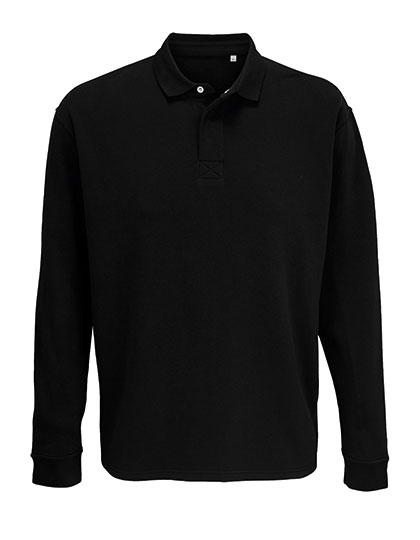 SOL´S Unisex Polo Collar Sweatshirt Heritage