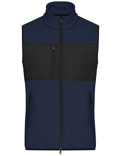 James&Nicholson Men´s Fleece Vest James&Nicholson Men´s Fleece Vest