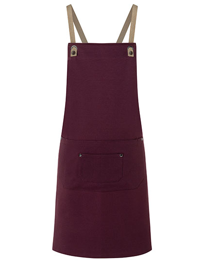 Karlowsky Latzschürze Urban-Nature mit Kreuzbändern und großer Tasche Karlowsky Latzschürze Urban-Nature mit Kreuzbändern und großer Tasche