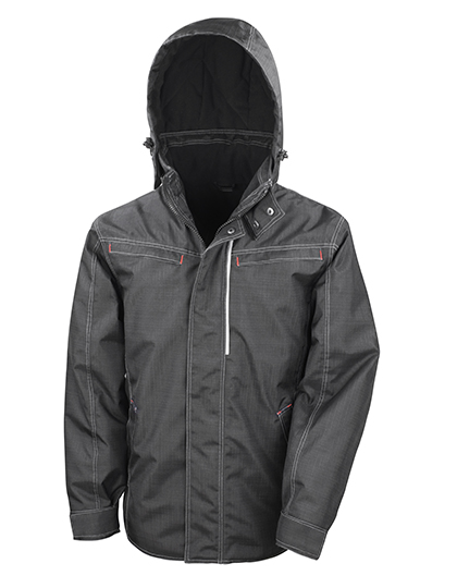 Result WORK-GUARD Denim Texture Rugged Jacket