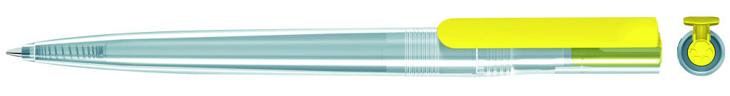 RECYCLED PET PEN switch transparent KG Drehkugelschreiber RECYCLED PET PEN switch transparent KG Drehkugelschreiber