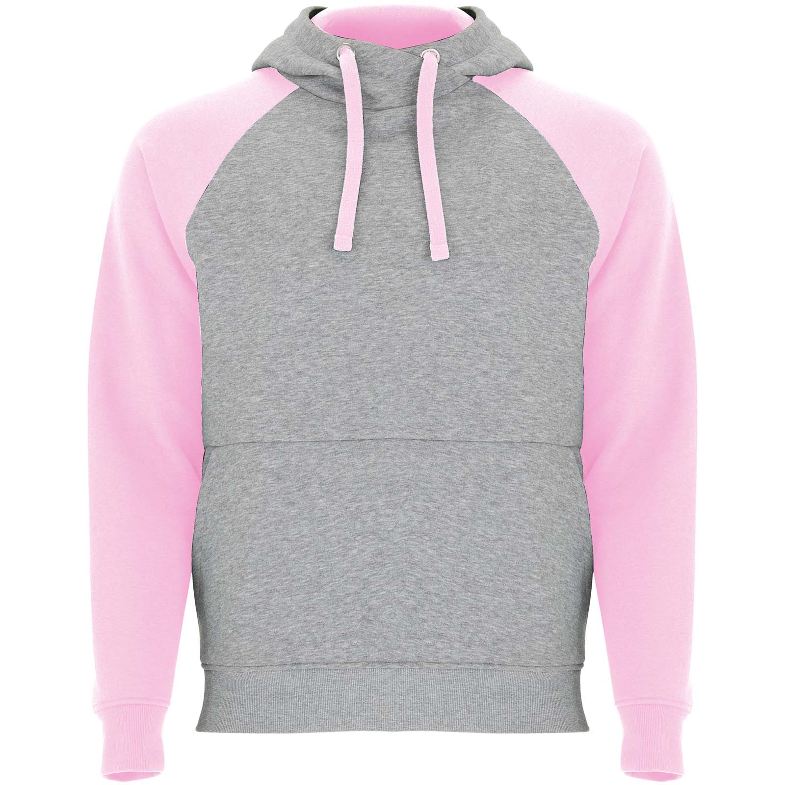 Badet zweifarbiger Kapuzenpullover Unisex
