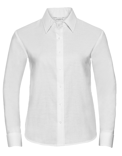 Russell Collection Ladies´ Long Sleeve Classic Oxford Shirt