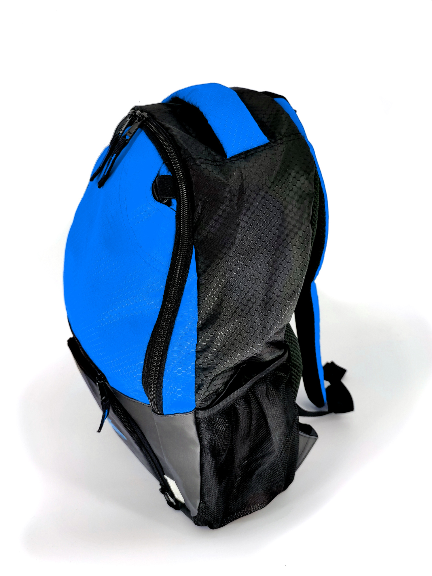 Ökologische Sporttasche Pelota - Blau und Schwarz