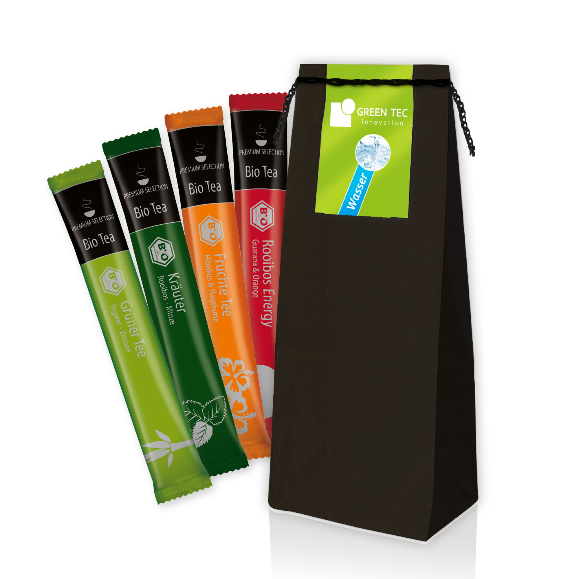 TeaBag inkl. 7 Bio TeaSticks TeaBag inkl. 7 Bio TeaSticks