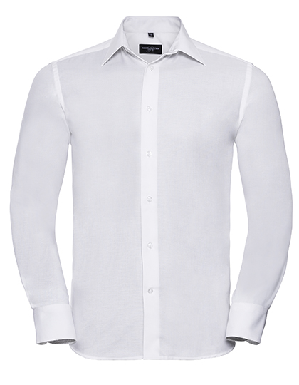 Russell Collection Men´s L'S Easy Care Tailored Oxford Shirt Russell Collection Men´s L'S Easy Care Tailored Oxford Shirt