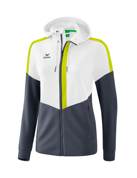 Erima Squad Trainingsjacke mit Kapuze Damen