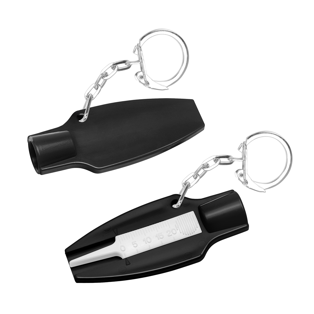 Reifenprofiltiefenmesser mit Ventilkappendreher Reifenprofiltiefenmesser mit Ventilkappendreher