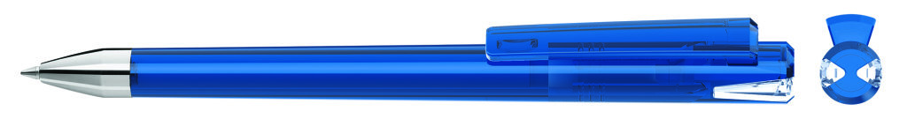 CRYSTAL transparent SI Drehkugelschreiber CRYSTAL transparent SI Drehkugelschreiber