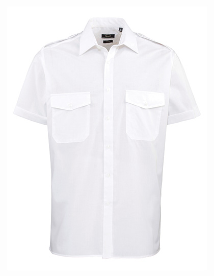 Premier Workwear Pilot Shirt Short Sleeve Premier Workwear Pilot Shirt Short Sleeve