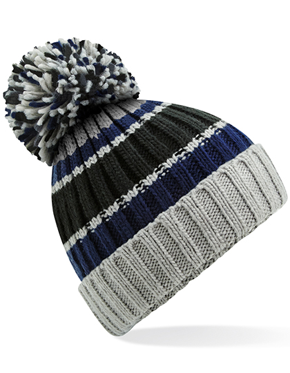Beechfield Hygge Striped Beanie