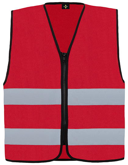 Korntex Hi-Vis Safety Vest Cologne With Front Zipper