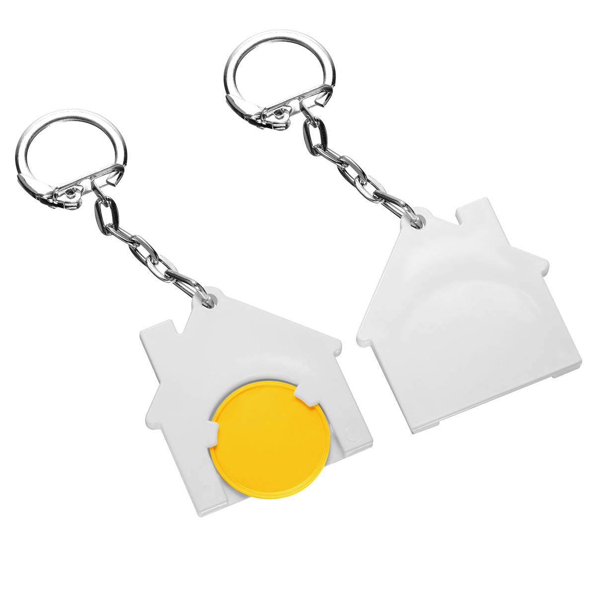 Chiphalter mit 1€-Chip Haus Chiphalter mit 1€-Chip Haus