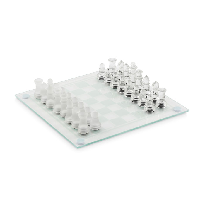 Schachspiel aus Glas Scaglass