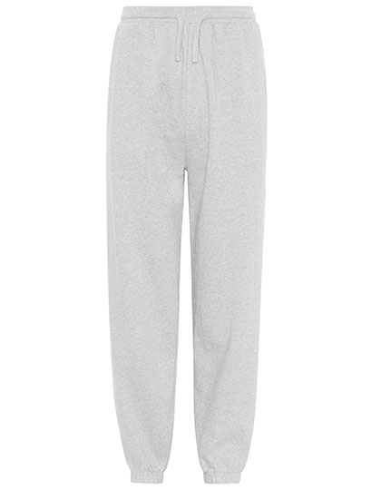 Neutral Unisex Sweatpants With Elastic Cuff