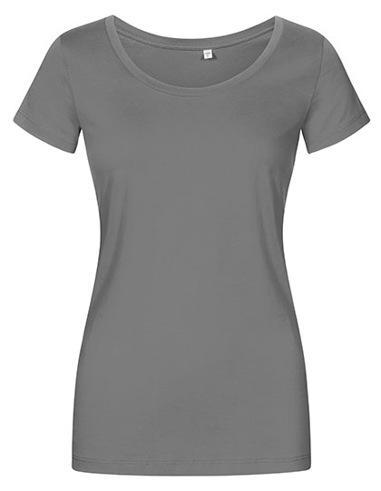 X.O by Promodoro Women´s Deep Scoop T-Shirt