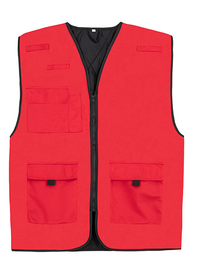 Korntex Padded Multifunctional Work Vest Kiel CO² Neutral