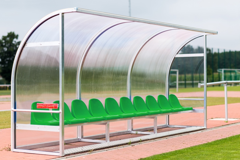 Spielerkabine Champion vollverschweißt Spielerkabine Champion vollverschweißt