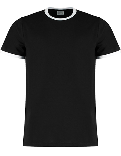 Kustom Kit Fashion Fit Ringer Tee Kustom Kit Fashion Fit Ringer Tee