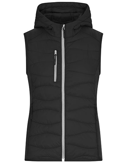James&Nicholson Ladies´ Hybrid Vest James&Nicholson Ladies´ Hybrid Vest