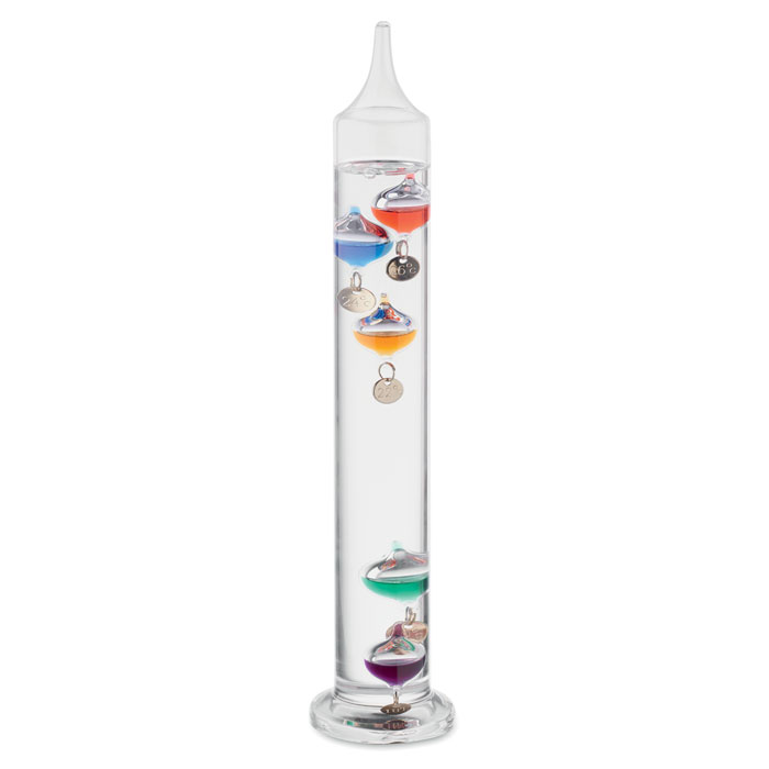 Galileo Thermometer Glas 28cm Galileo Thermometer Glas 28cm