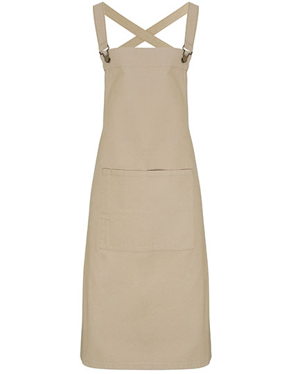 Premier Workwear Cross Back Barista Bib Apron Premier Workwear Cross Back Barista Bib Apron