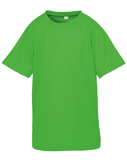 SPIRO Junior Performance Aircool Tee SPIRO Junior Performance Aircool Tee